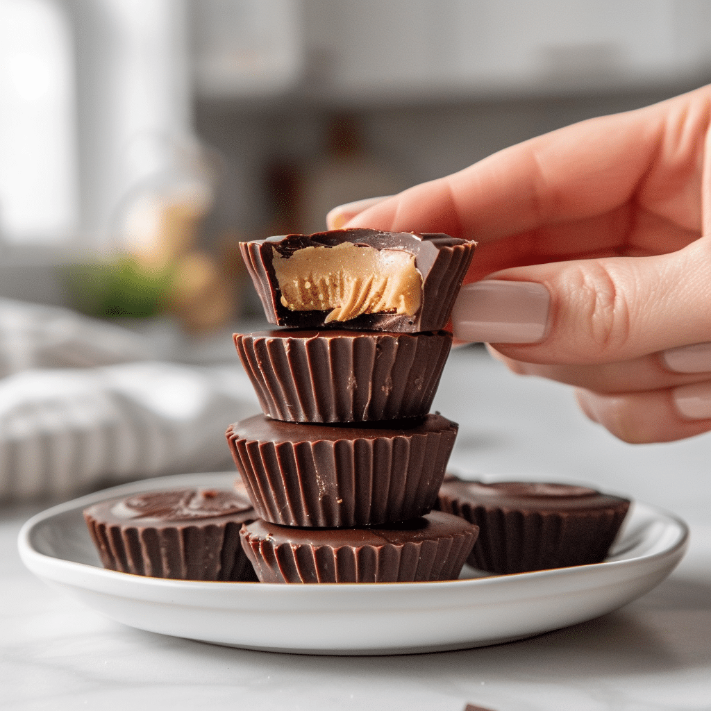 Homemade Reese’s Peanut Butter Cups – Easy 3-Ingredient Dessert Recipe 4 reeses peanut butter cups picture
