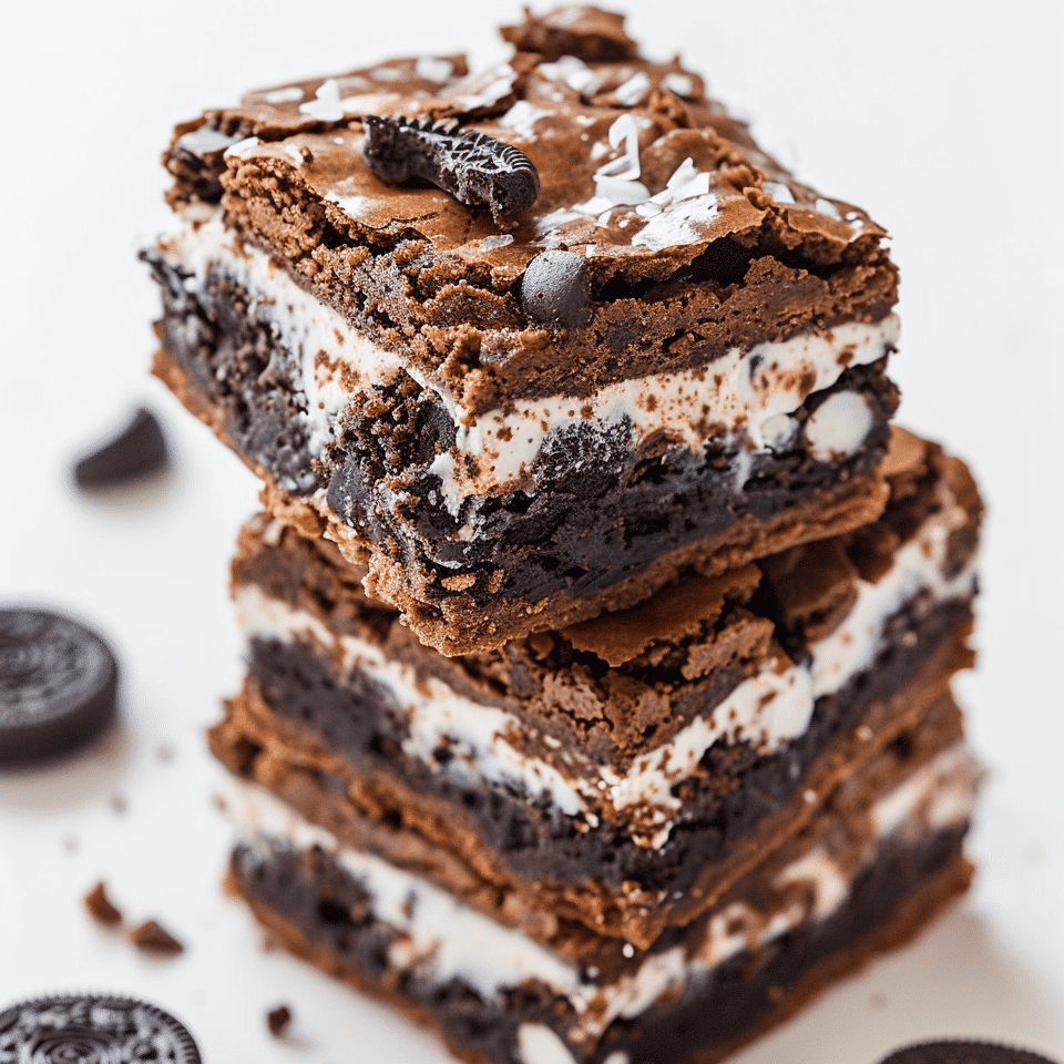 The Best Slutty Brownies recipe : The Ultimate Dessert Recipe 2 slutty brownies picture edited