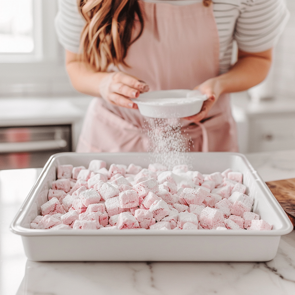 Strawberry Shortcake Puppy Chow – Delicious Dessert Recipe 4 strawberry shortcake puppy chow picture 2