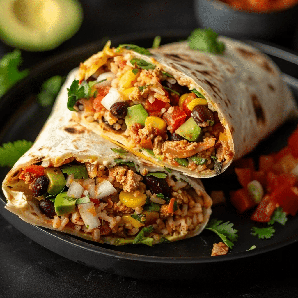 Delicious Vegan Burrito Recipe (Perfect for Lunch or Dinner) 2 vegan burrito picture