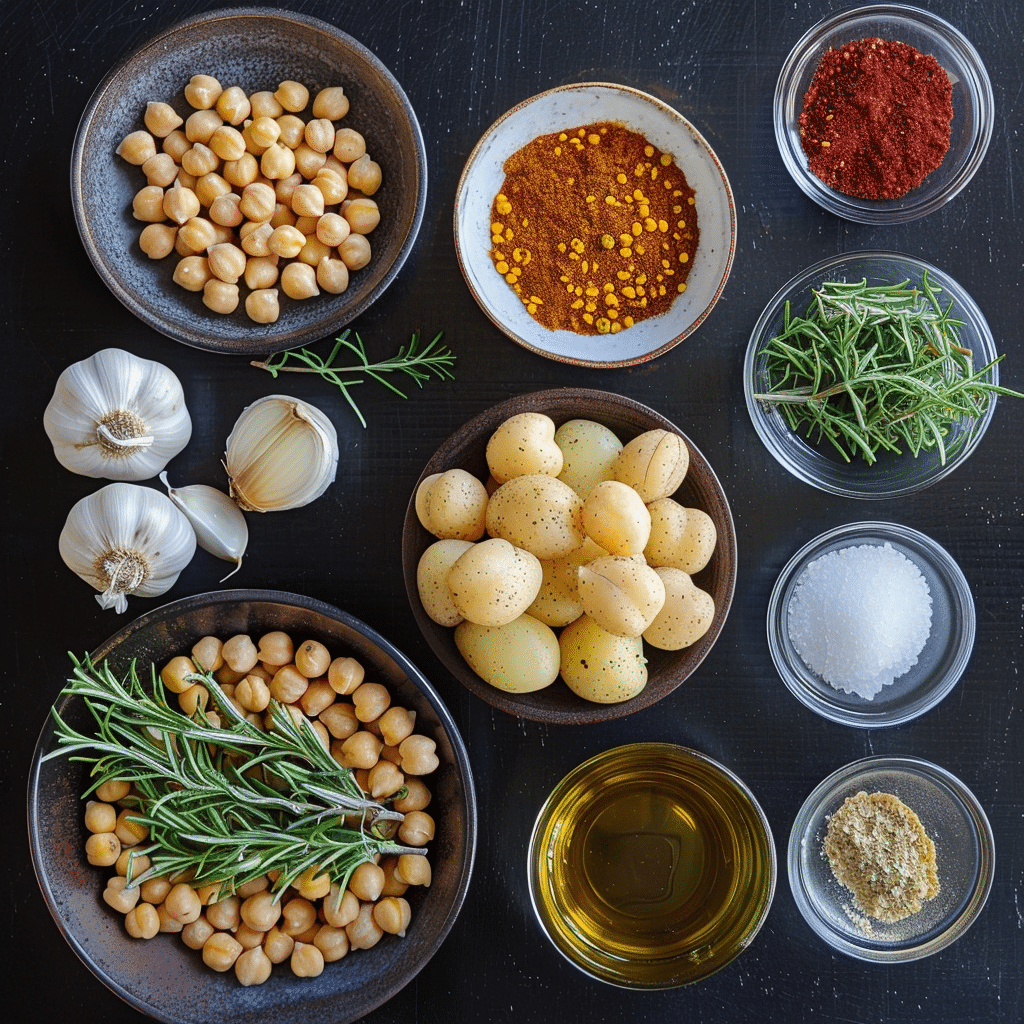 Vegan Garlic Chickpea Soup (Easy, Creamy Dinner Recipe) 3 vegan garlic chickpea soup picture 1