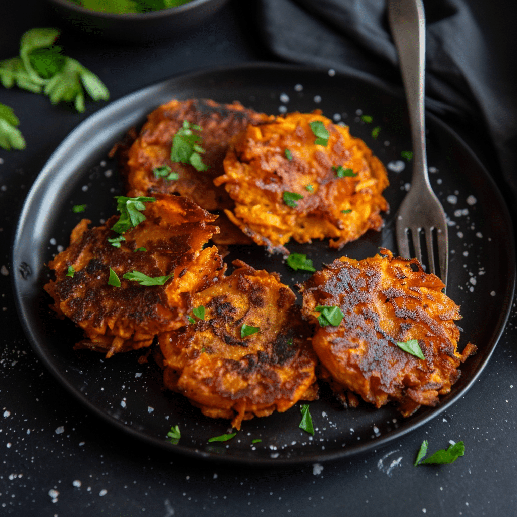 Vegan Sweet Potato Hash Browns – Delicious Lunch Recipe 4 vegan sweet potato hash browns picture