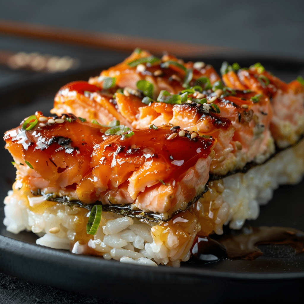 Salmon Sushi Bake Recipe: A Comforting Lunch Inspired by Classic Sushi Flavors 2 Salmon Sushi Bake picture