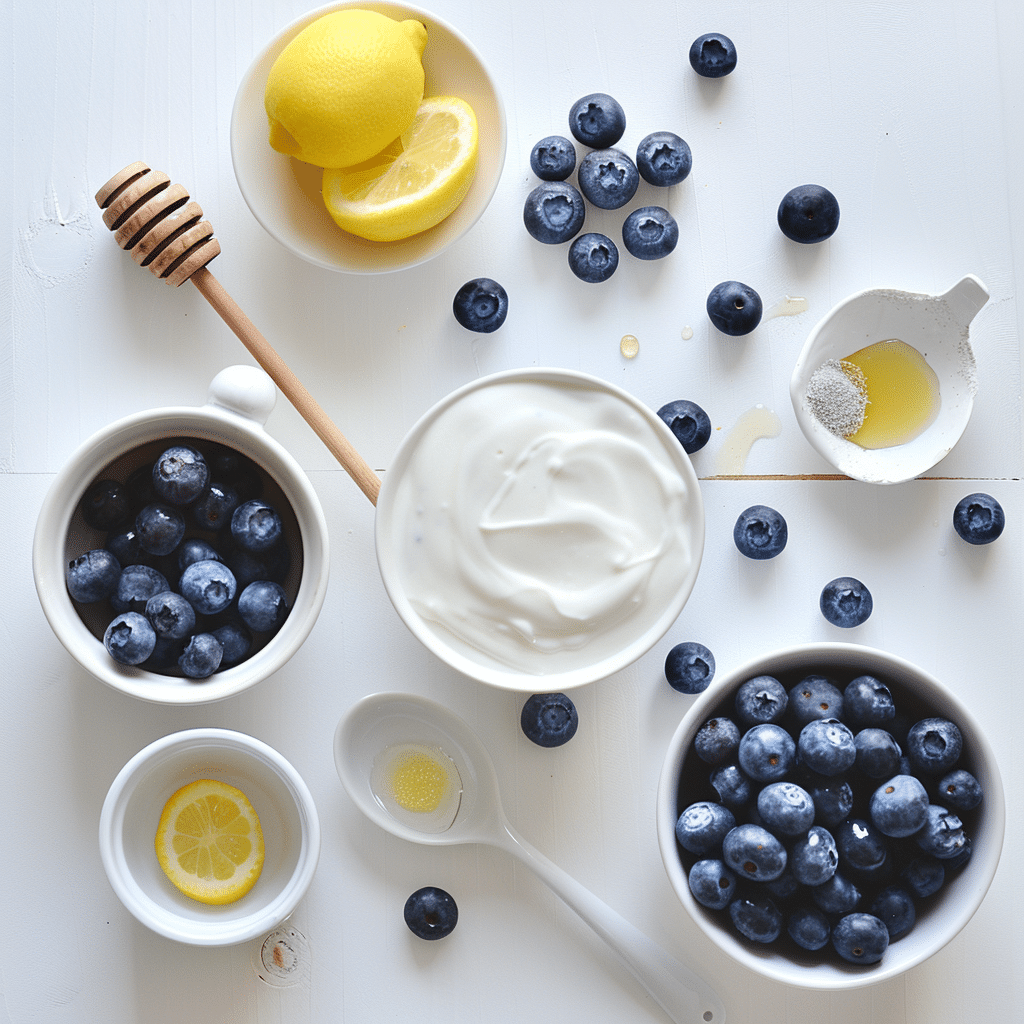 š«āļø Blueberry Swirl Yogurt Bites ā A Cozy Dessert from Freezer to Heart 3 Yogurt bleubery picture