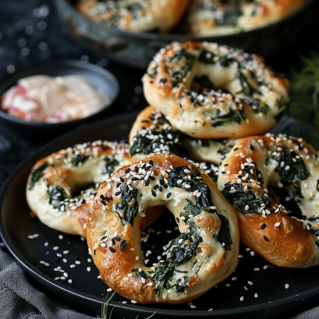 Easy Spinach Cottage Cheese Flagels (Flat Bagels) 2 betty9812 Easy Spinach Cottage Cheese Flagels Flat Bagels in a 0e68d11c b28c 47a1 a764 da186e135c1f