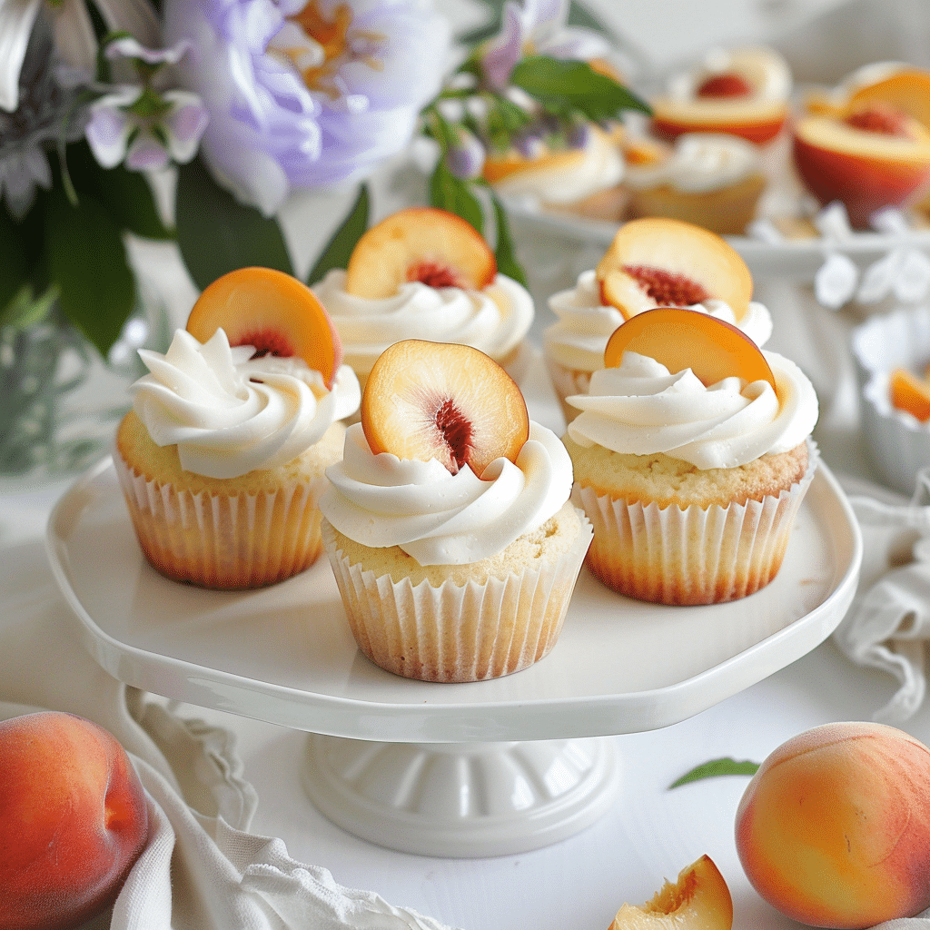 Fresh Peach Cupcakes with Cream Cheese Frosting 2 betty9812 Fresh Peach Cupcakes with Cream Cheese Frostingin a w db017500 6161 4976 ab4b c5c395c14cc2