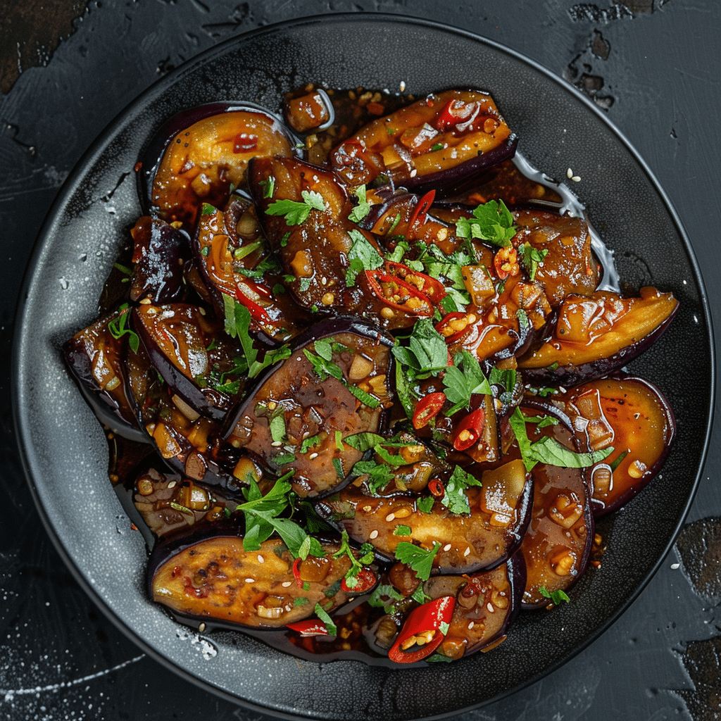 Sautéed Chinese Eggplant in Garlic Sauce: A Flavor Explosion 2 betty9812 Sauteed Chinese Eggplant in Garlic Sauce A Flavor pict 1