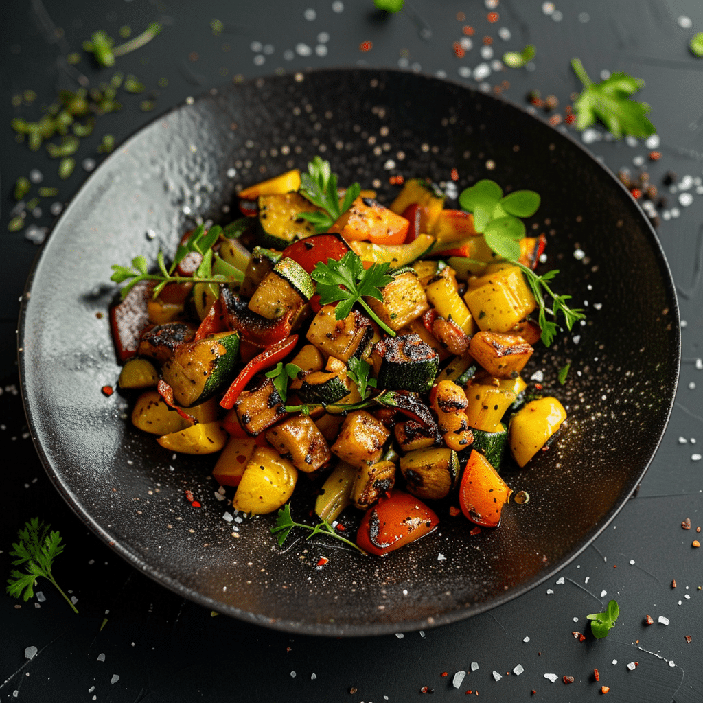 Sauteed Vegetables (Fast, Easy Recipe) 2 betty9812 Sauteed Vegetables Fast Easy Recipe in a black d plat 130b2061 d961 4b73 a4ea 52e861bdece8