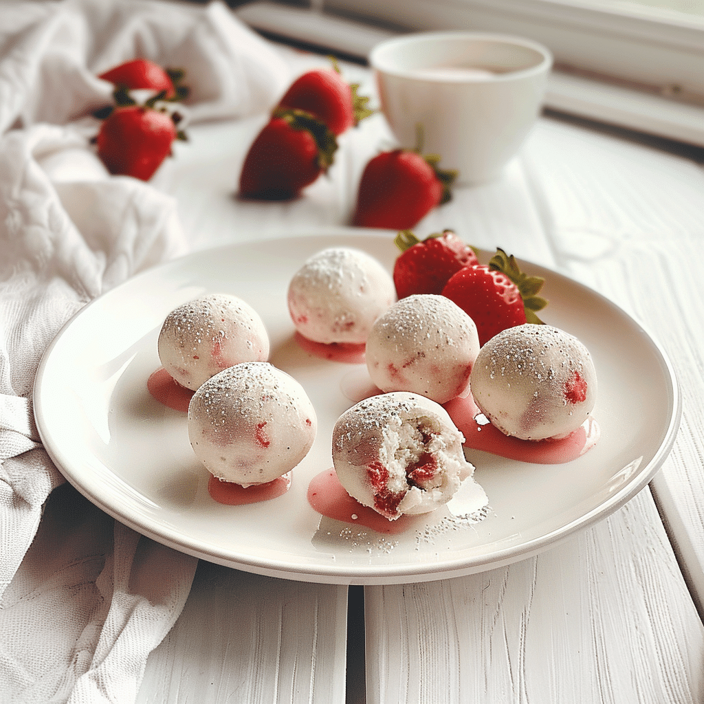 Strawberry Cheesecake Protein Balls: The Perfect Guilt-Free Bite of Sweetness 2 betty9812 Strawberry Cheesecake Protein Balls The Perfect Guilt ee3860cd e120 4e81 b41a 893c93028dba