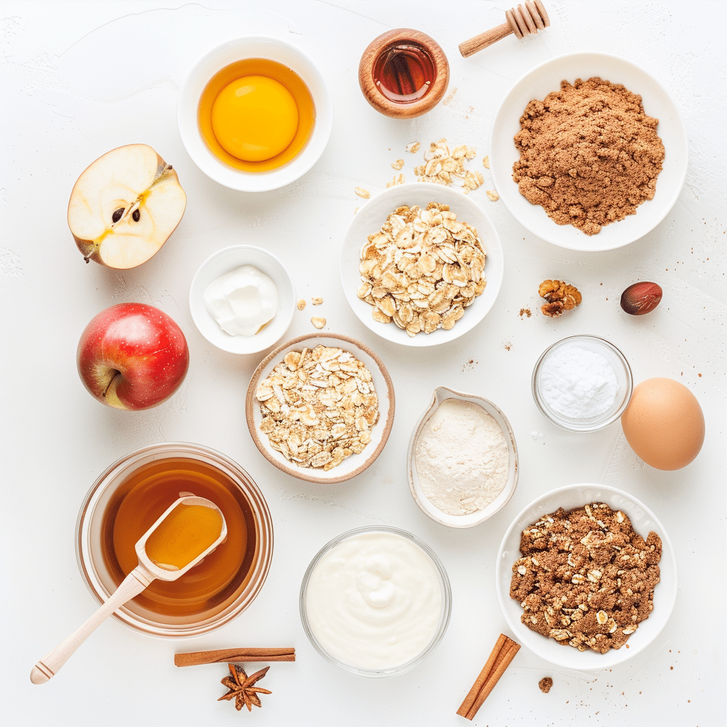 Healthy Oatmeal Apple Cake for Breakfast (Flourless and Naturally Sweetened) 3 oatmeal apple cake picture1